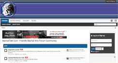 Desktop Screenshot of martialtalk.com